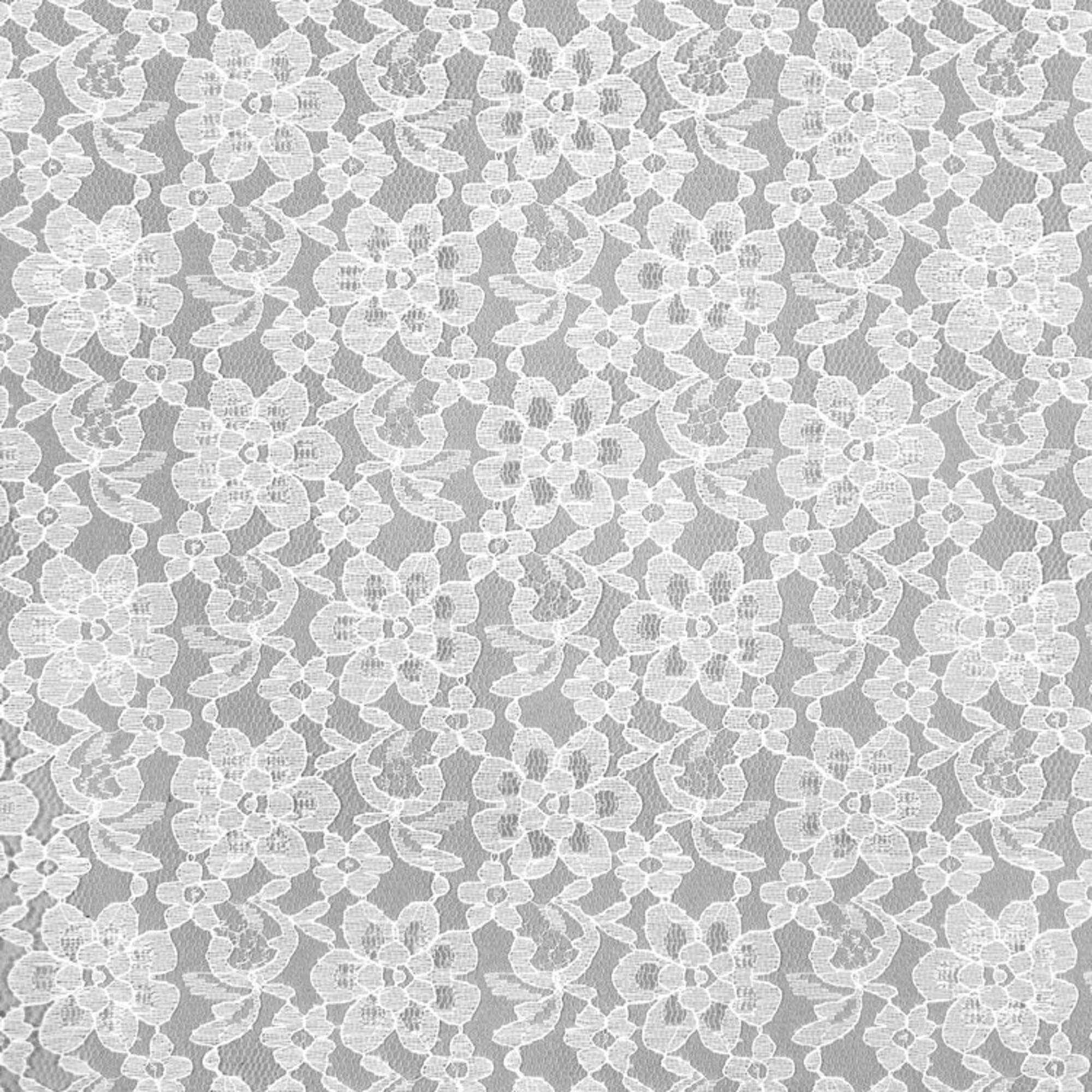 White Raschel Lace